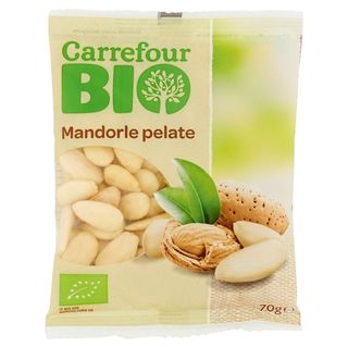Carrefour Bio Mandorle pelate 70 g