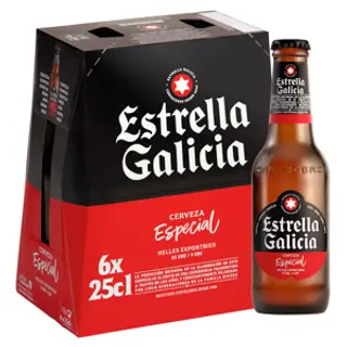 Cerveza Especial Estrella Galicia Pack 6