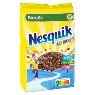 Nestlé Nesquick Alphabet Płatki śniadaniowe, 275 g