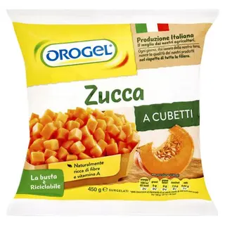 Orogel Zucca A Cubetti Surgelati 450 G