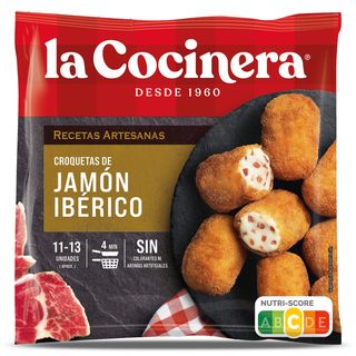 Croquetas Artesanas De Jamón Ibérico La Cocinera 400 G