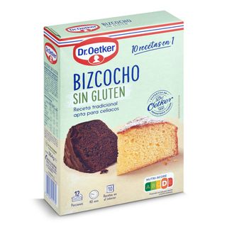 Preparado Para Bizcocho Sin Gluten Dr. Oetker Caja 410 G