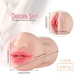 DUAL LIPPS – Masturbador Masculino Doble (AM796)