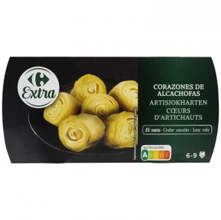 Corazones De Alcachofa Extra Carrefour 2 Uds. De 100 G.