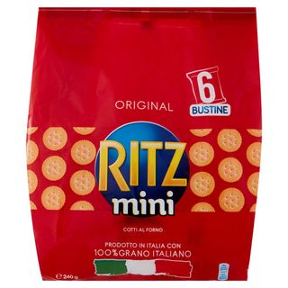Ritz Original Mini Crackers Multipack 6 Bustine - 240g - 5000396021349