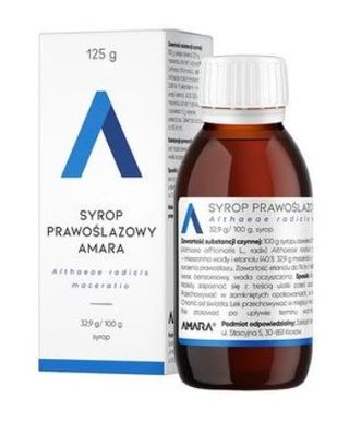 Amara Syrop Prawoślazowy 50 mg/g 125 g