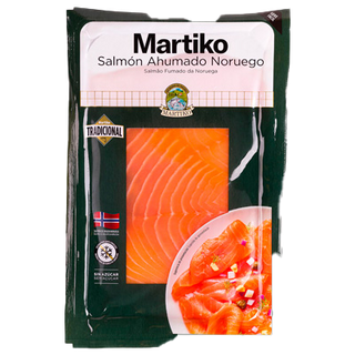 Salmón Ahumado Noruego Martiko 80 G.