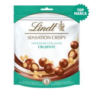 Lindt Sensation Crispy Perlas de Chocolate con Leche con Galleta de Cereales 140g