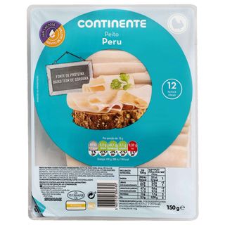 Fiambre de Peito de Peru Fatiado Continente (emb. 150 gr)