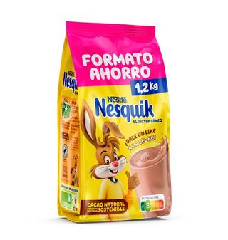 Nestlé Nesquik Cacao Soluble Instantáneo Bolsa 1,2 Kg