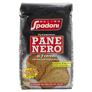 Molino Spadoni 1 Kg Di Preparato Per Pane Nero Ai 7 Cereali 1000 G - 191179