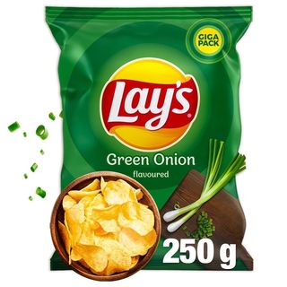 Lay's Chipsy ziemniaczane o smaku zielonej cebulki 250 g