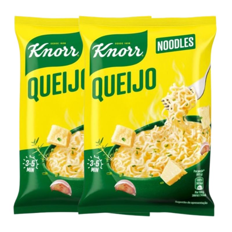 Pack Knorr Noodles Queijo e Ervas 2x61g