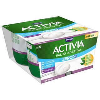 Iogurte Bifidus Magro Natural sem Lactose Activia Danone (emb. 480 gr (4 un))
