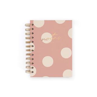Cuaderno A6 Puntos Mini Dusty Pink (8435743801799)