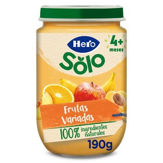 Puré De Frutas Variadas Hero Frasco 190 G