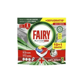 Lavavajillas Máquina Platinum Plus Fairy, Bolsa 11 Dosis (143499)