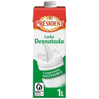Leche Desnatada President 1 L