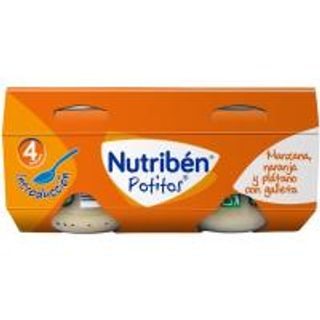 Potito Iniciación A La Merienda Nutriben, Pack 2X120 G (23078306)