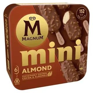 Frigo Magnum Mini Almendras 6U 266 G