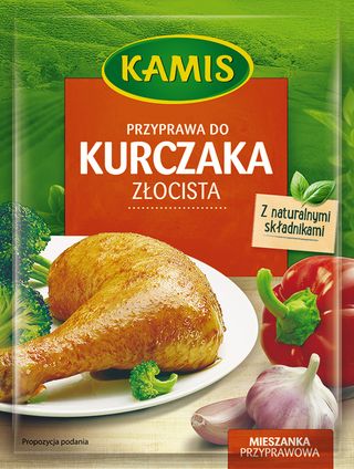 Przyprawa Do Kurczaka Złocista 30g Kamis