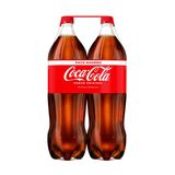 COCA COLA Refresco Cola Botella 2L, Pk-2