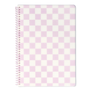 Quaderno - Copertina A Quadri Rosa - 3049844