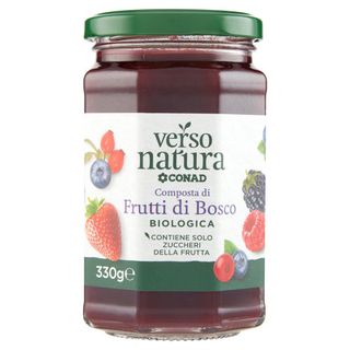 CONAD VERSO NATURA Composta di Frutti di Bosco Biologica 330 g - 80022190