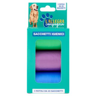 Sacchetti Igienici Cani 60Pz