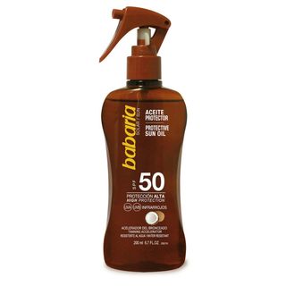 Protector Solar Aceite De Coco Spf50 Babaria Pistola 200Ml (272455)