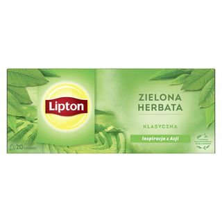 Lipton Herbata zielona, 20 torebek