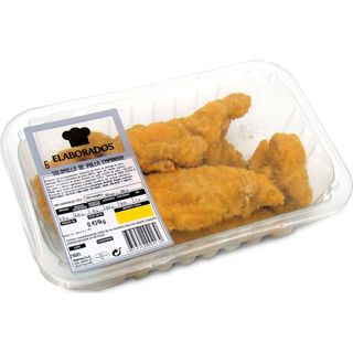 Solomillo de Pollo Empanado (400 g por Bandeja aprox.)