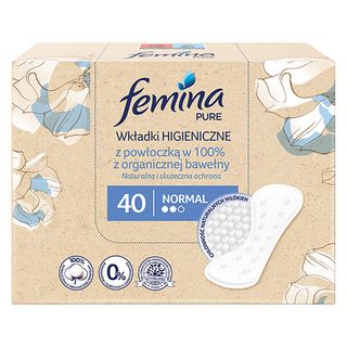 Femina Pure Wkładki higeniczne, 40 szt.
