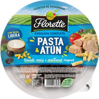 Ensalada Completa Pasta Y Atun 325 G