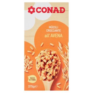CONAD Müesli Croccante all'Avena 375 g - 8003170050532