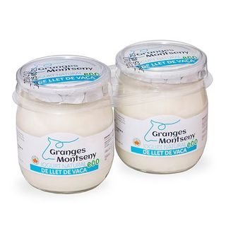 Yogur Eco Granges Montseny Vaca Cristal 2 Uds.