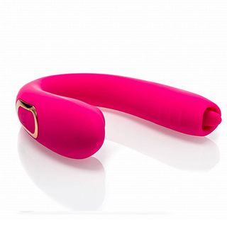 Wibrator 2w1 Sterowany Pilotem 10 Trybów Lizania, 10 Trybów Ssania, Mocny I Cichy