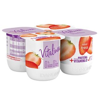 Vitalinea Danone Sabor Fresa 4 Uds.