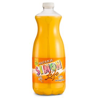Bebida De Zumo De Naranja Simon Life Botella 1.5 L