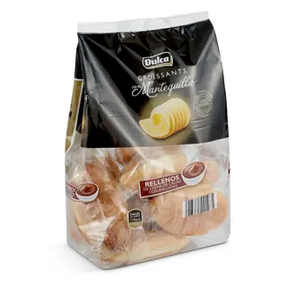 Croissants Rellenos De Cacao Y Avellanas Dulca 320 G