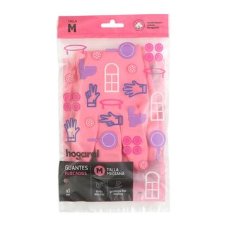 Guante Flocado T/M Hogarel 2 Uds (300411)