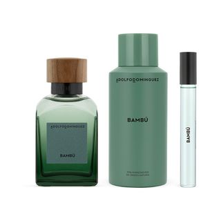 Estuche Bambu Eau De Parfum 120 Ml Vaporizador + Desodorane 150 Ml + Eau De Parfum 10Ml Adolfo Dominguez (8410190637931)