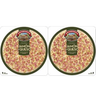 Pack Pizza Tarradellas Jamón Y Queso 450 G
