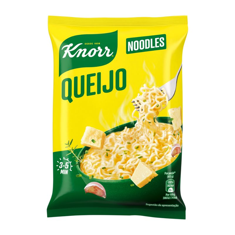 Knorr Noodles de Queijo e Ervas 61g