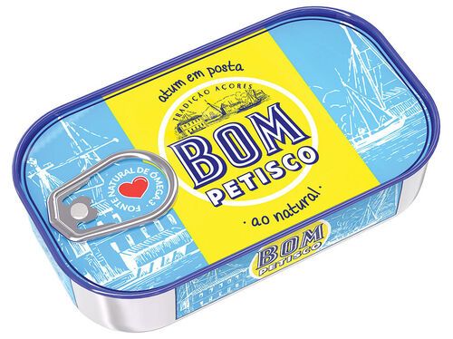 ATUM POSTA BOM PETISCO AO NATURAL 120(84)G