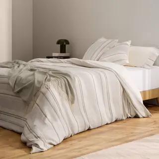 Funda Nórdica Con Textura Kimle Gris cama 135-140cm
