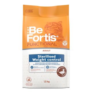 Befortis cat adult sterilised weight control 1.5kg