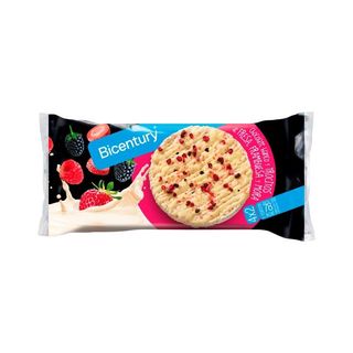BICENTURY Tortitas Choco Blanco Frutos Rojos, Pk-4X2Ud