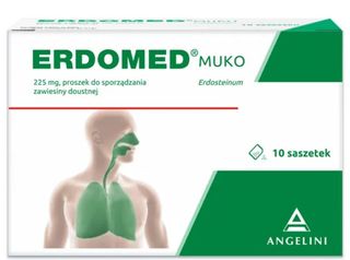 Erdomed Muko 225 mg 10 saszetek