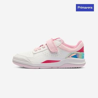 Zapatillas deportivas velcro Niños Playventure Yard blanco rosa del 28 al 39.39 Blanco